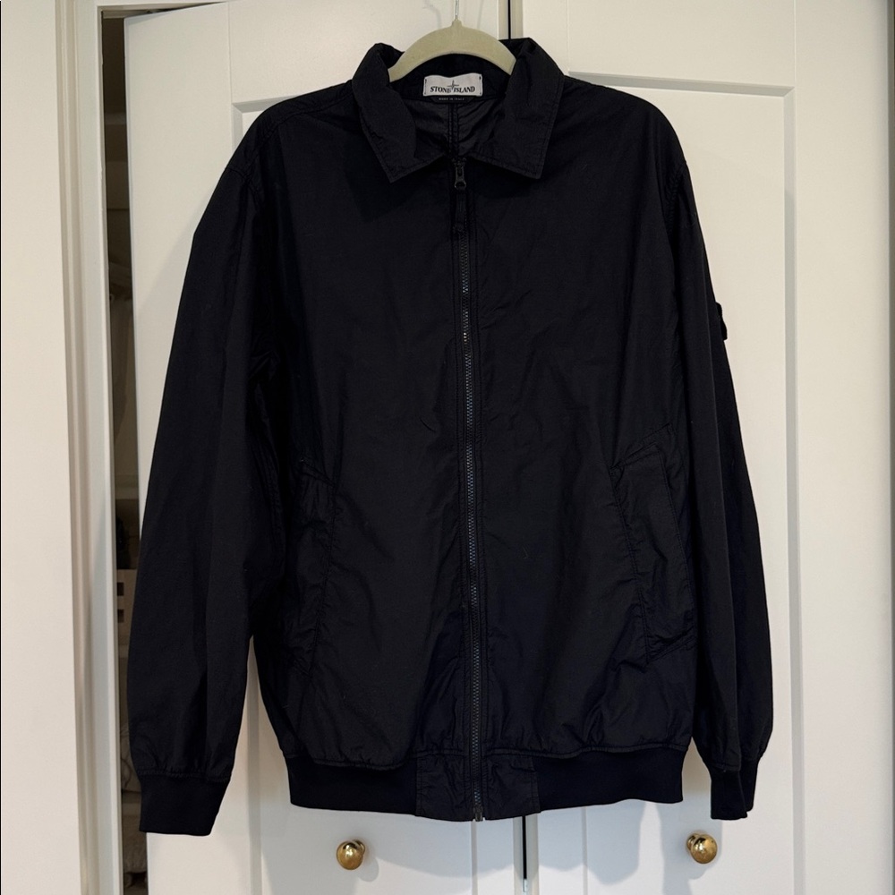 Stone Island Black Naslan Light Watro Jacket